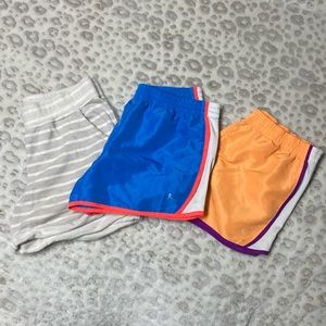 3 pair womens athletic shorts